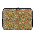Vintage Wicca Tarot Card Print Laptop Sleeve