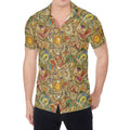 Vintage Wicca Tarot Card Print Men's Shirt