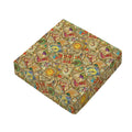 Vintage Wicca Tarot Card Print Outdoor Seat Cushion Cover