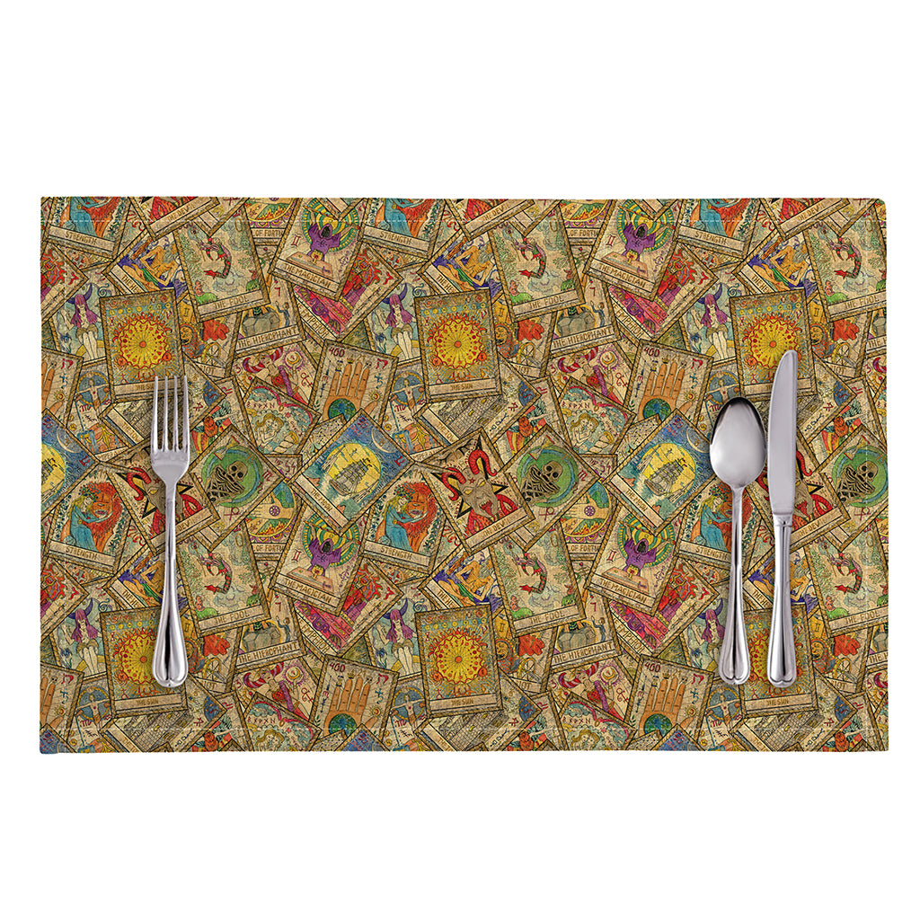 Vintage Wicca Tarot Card Print Placemat