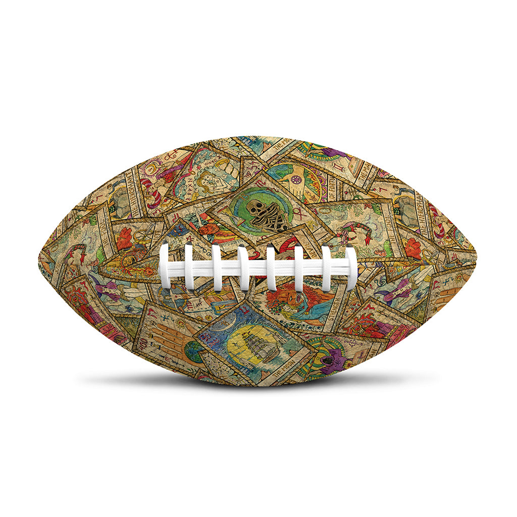 Vintage Wicca Tarot Card Print Rugby Ball