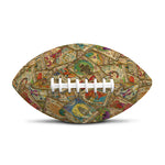 Vintage Wicca Tarot Card Print Rugby Ball