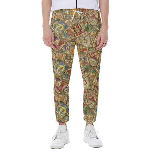 Vintage Wicca Tarot Card Print Scuba Joggers