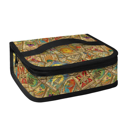 Vintage Wicca Tarot Card Print Small Lunch Bag