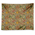 Vintage Wicca Tarot Card Print Tapestry