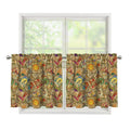 Vintage Wicca Tarot Card Print Tier Curtains