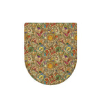 Vintage Wicca Tarot Card Print Toilet Lid Cover