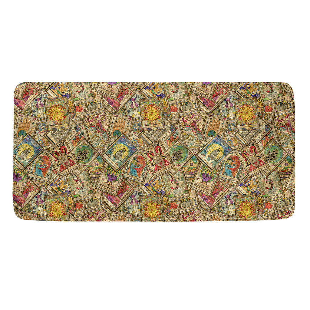 Vintage Wicca Tarot Card Print Towel