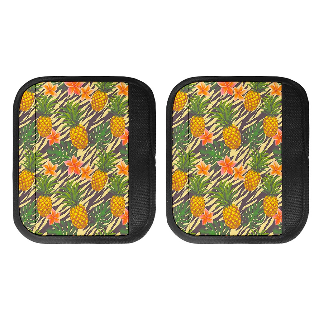 Vintage Zebra Pineapple Pattern Print Handle Covers