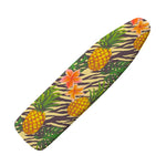Vintage Zebra Pineapple Pattern Print Ironing Board Cover