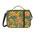 Vintage Zebra Pineapple Pattern Print Shoulder Strap Bible Bag