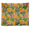 Vintage Zebra Pineapple Pattern Print Tapestry