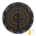 Vintage Zodiac Circle Print Basketball