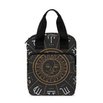 Vintage Zodiac Circle Print Bible Tote Bag