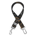 Vintage Zodiac Circle Print Dog Seat Belt