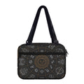 Vintage Zodiac Circle Print Double Strap Bible Bag