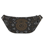 Vintage Zodiac Circle Print Fanny Pack