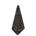 Vintage Zodiac Circle Print Hand Towel