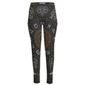 Vintage Zodiac Circle Print High-Waisted Pocket Leggings