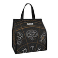 Vintage Zodiac Circle Print Insulated Lunch Tote