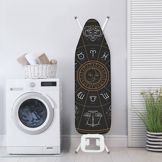 Vintage Zodiac Circle Print Ironing Board Cover