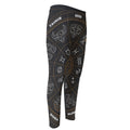 Vintage Zodiac Circle Print Men's Compression Pants