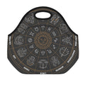 Vintage Zodiac Circle Print Neoprene Lunch Bag