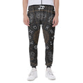 Vintage Zodiac Circle Print Joggers