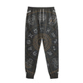 Vintage Zodiac Circle Print Sweatpants