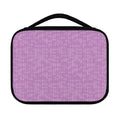 Violet Knitted Pattern Print Classic Bible Case
