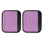 Violet Knitted Pattern Print Handle Covers