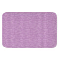 Violet Knitted Pattern Print Indoor Door Mat