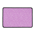 Violet Knitted Pattern Print Kitchen Mat