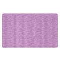 Violet Knitted Pattern Print Polyester Doormat