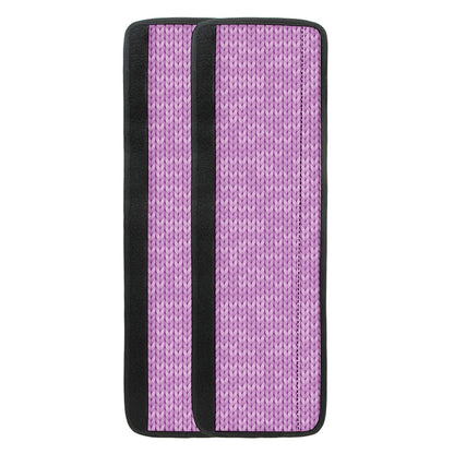 Violet Knitted Pattern Print Refrigerator Handle Covers