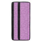 Violet Knitted Pattern Print Refrigerator Handle Covers