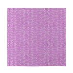 Violet Knitted Pattern Print Silk Bandana