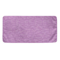 Violet Knitted Pattern Print Towel