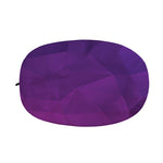 Violet Polygonal Geometric Print Car Side Mirror Covers