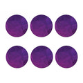 Violet Polygonal Geometric Print Coaster Set