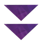 Violet Polygonal Geometric Print Dog Bandana