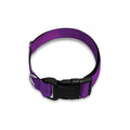 Violet Polygonal Geometric Print Dog Collar