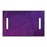 Violet Polygonal Geometric Print Golf Cart Seat Cover