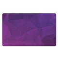Violet Polygonal Geometric Print Polyester Doormat
