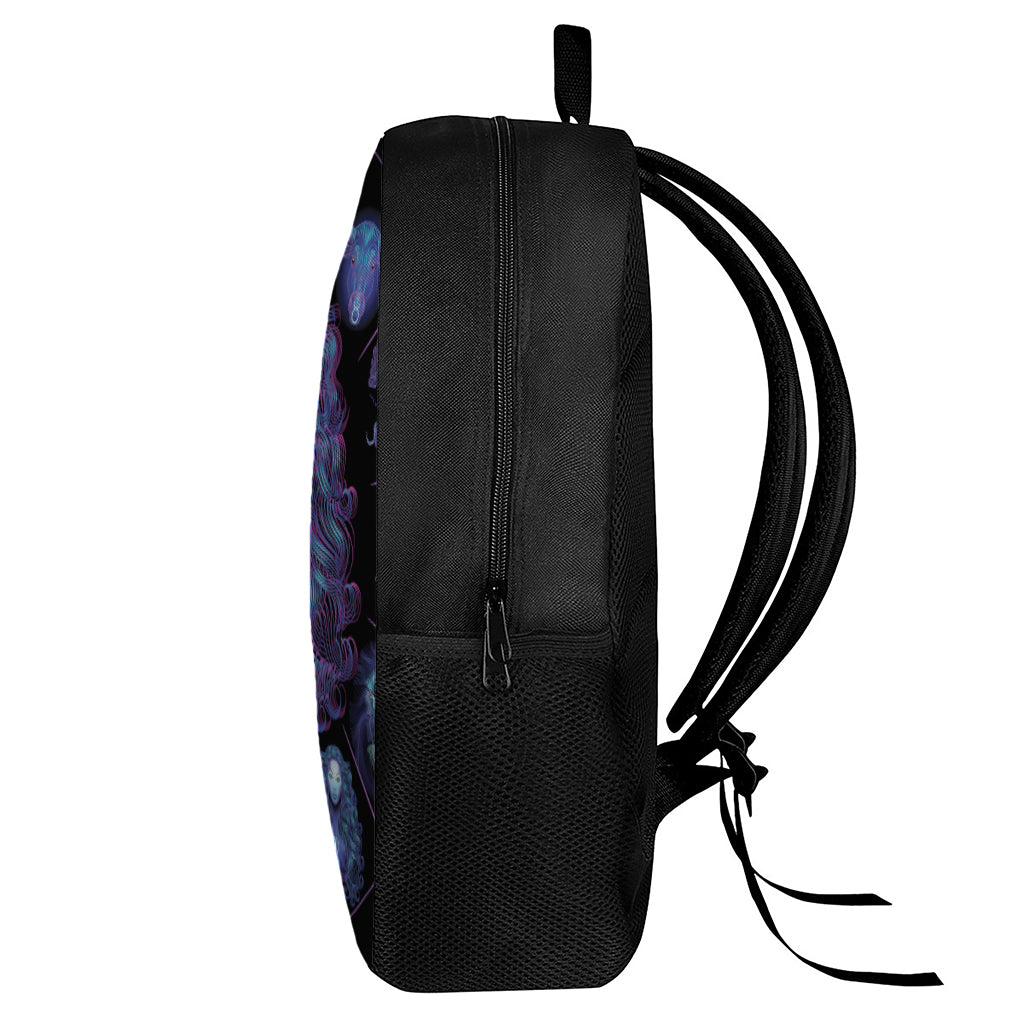 Virgo And Astrological Signs Print 17 Inch Backpack