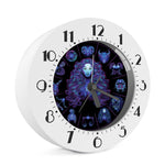 Virgo And Astrological Signs Print Alarm Clock
