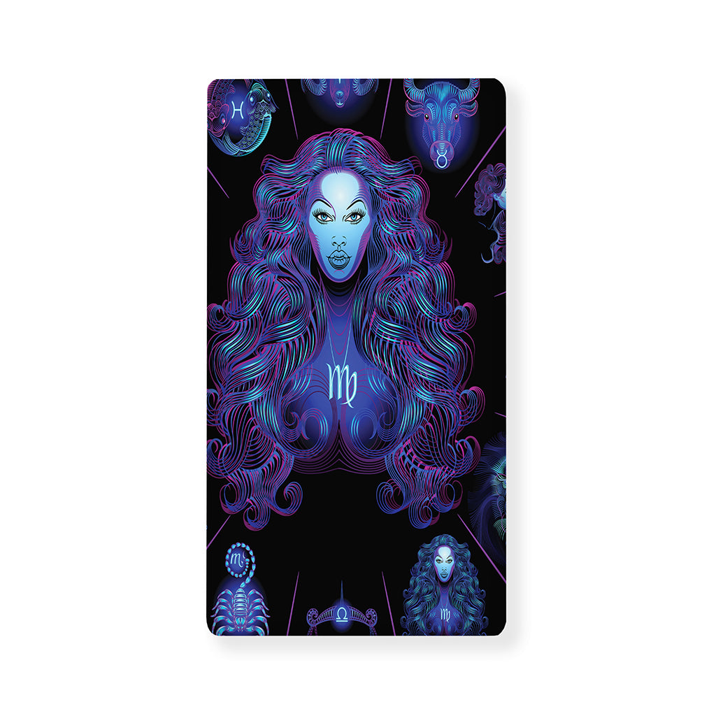 Virgo And Astrological Signs Print Baby Crib Sheet