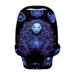 Virgo And Astrological Signs Print Baby Seat Cover