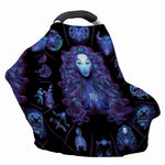 Virgo And Astrological Signs Print Baby Seat Cover