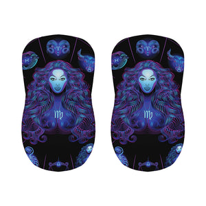 Virgo And Astrological Signs Print Bar Stool Covers